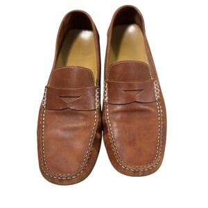 Cole Haan Mens 11 M Brown Leather Penny Loafer Driving Moccasin Shoes C04534
